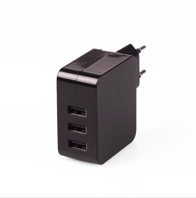 24W 3-Port USB Charger